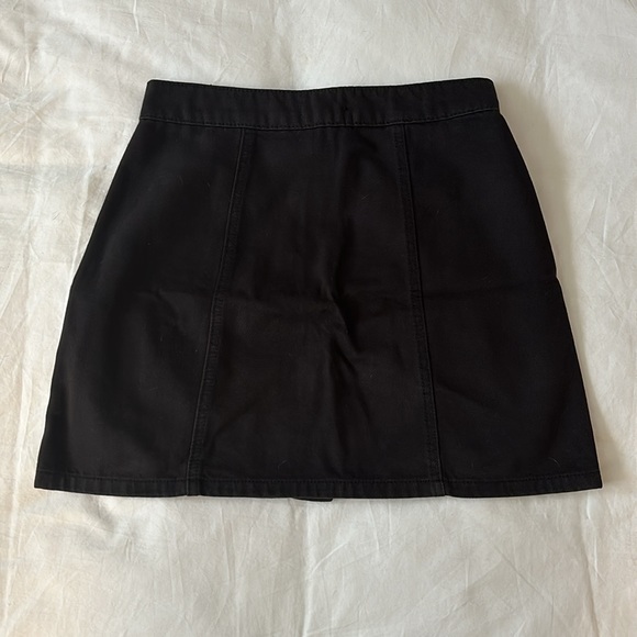 Garage black jean skirt - Picture 3 of 3